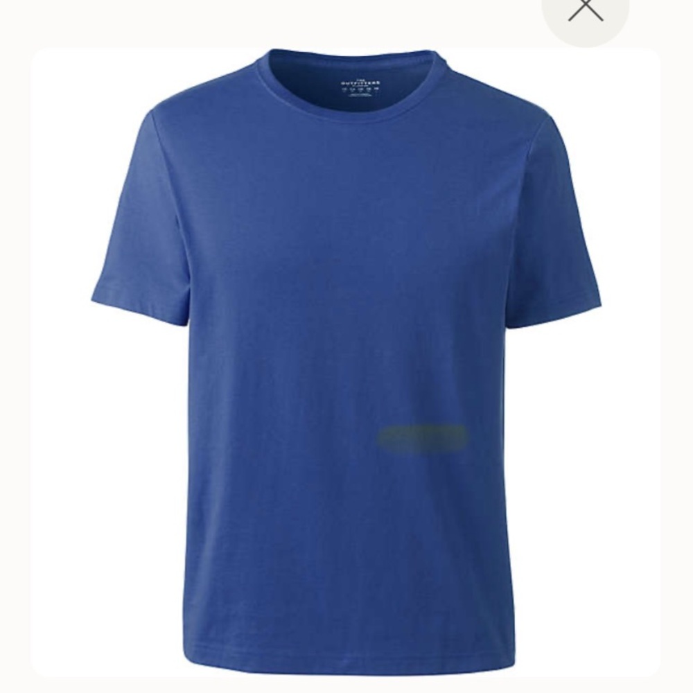 New in Pkg- Lands End Basic Jersey Tee